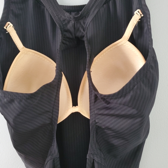 Arena Women's Control Back Swimsuit One-piece Removable Inner Bra Size US 34 - Picture 5 of 8